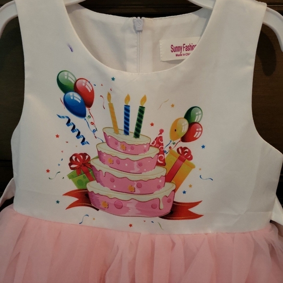 Kids birthday dress - Picture 3 of 4